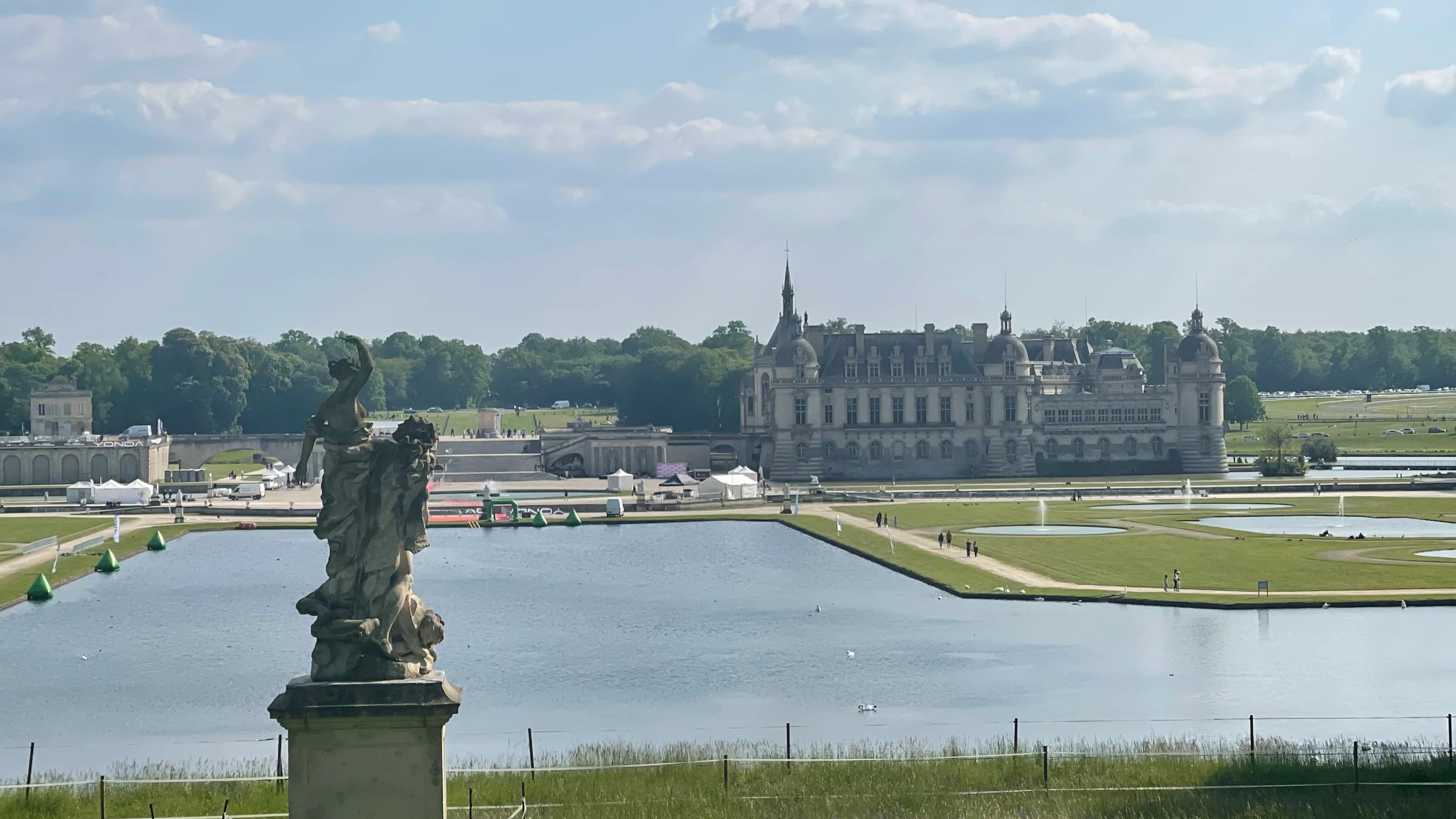 Race Report CASTLE SERIES Chantilly 2023 Castle series triathlon Chantilly 2023