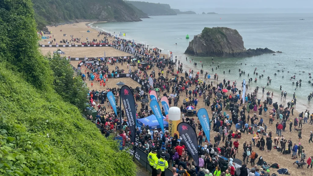 Long course weekend wales 2023 swim start