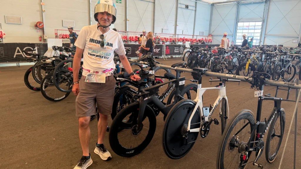 Ironman Tours 2026 Race Report: Racing Hot in the Loire IronMan Tours T1 in Parc des Expositions