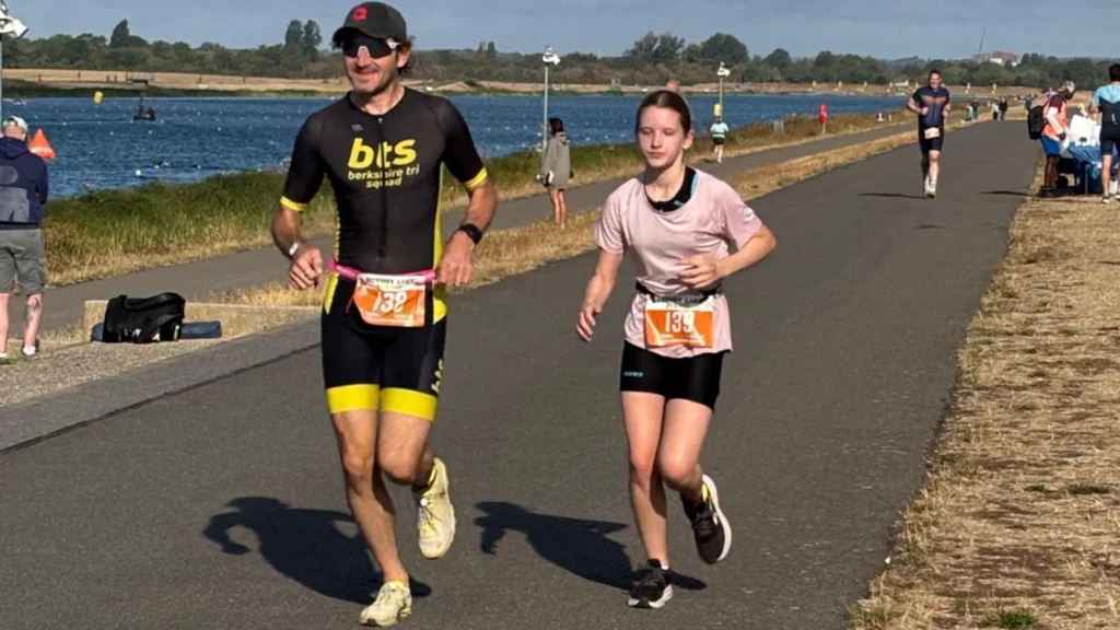 Racing Your Child's First Triathlon: A Club Champs Story Dorney sprint run
